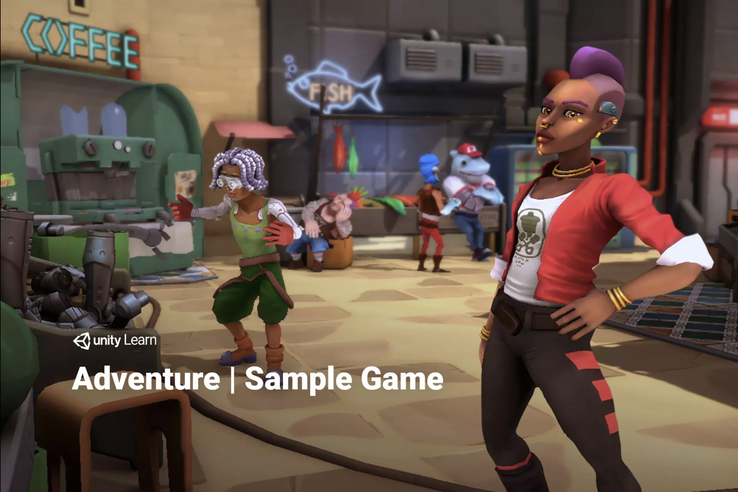 Unity's Adventure Sample Game